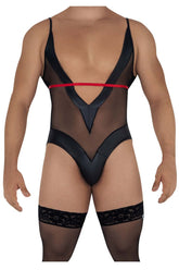 CandyMan 99600 Mesh-Bodysuit Farbe Schwarz
